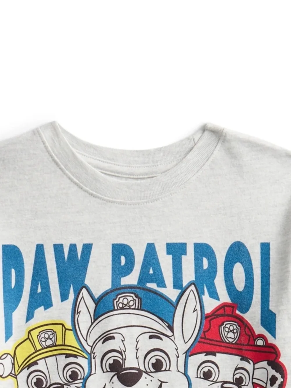 Paw Patrol Unisex Platinum Heather Tee Shirt Size 5T NWT